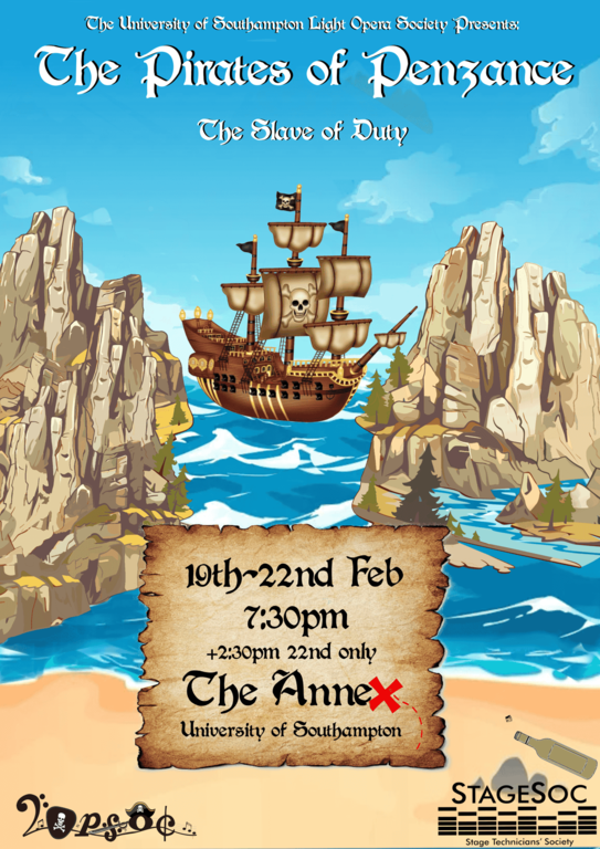 LOpSoc Presents: The Pirates of Penzance (2.30PM show)