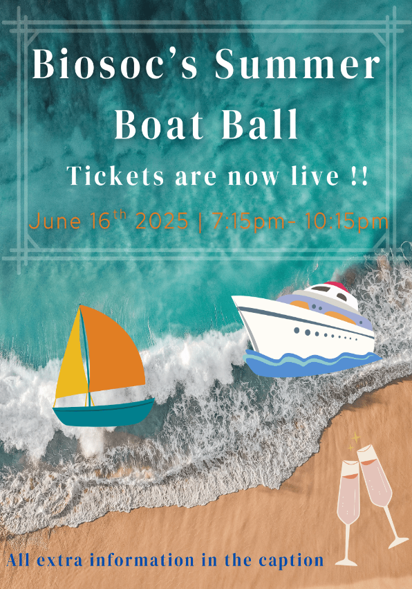 BioSoc Summer Boat Ball