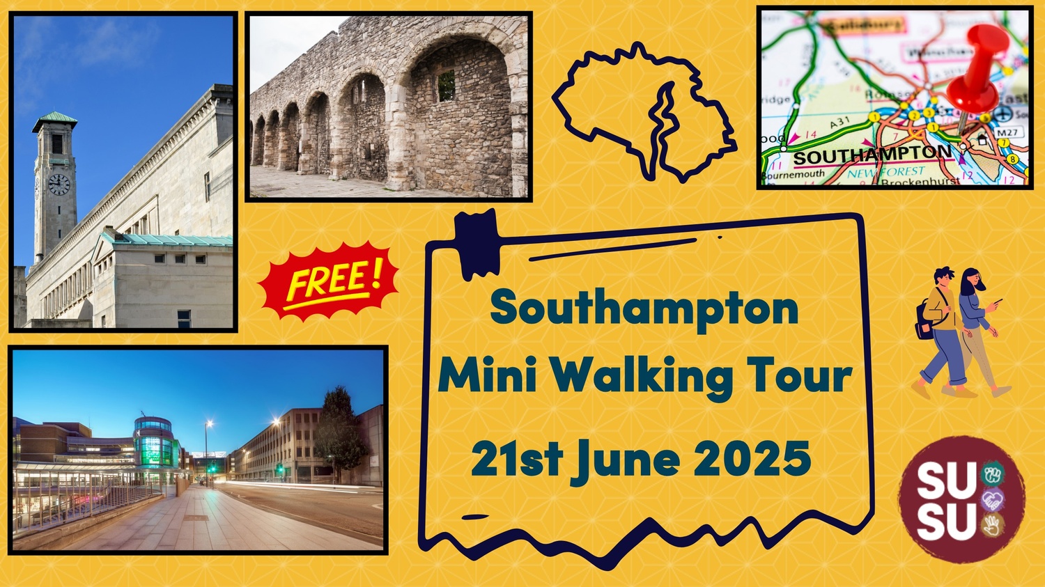 SUSU Mini Walking Tour of Southampton