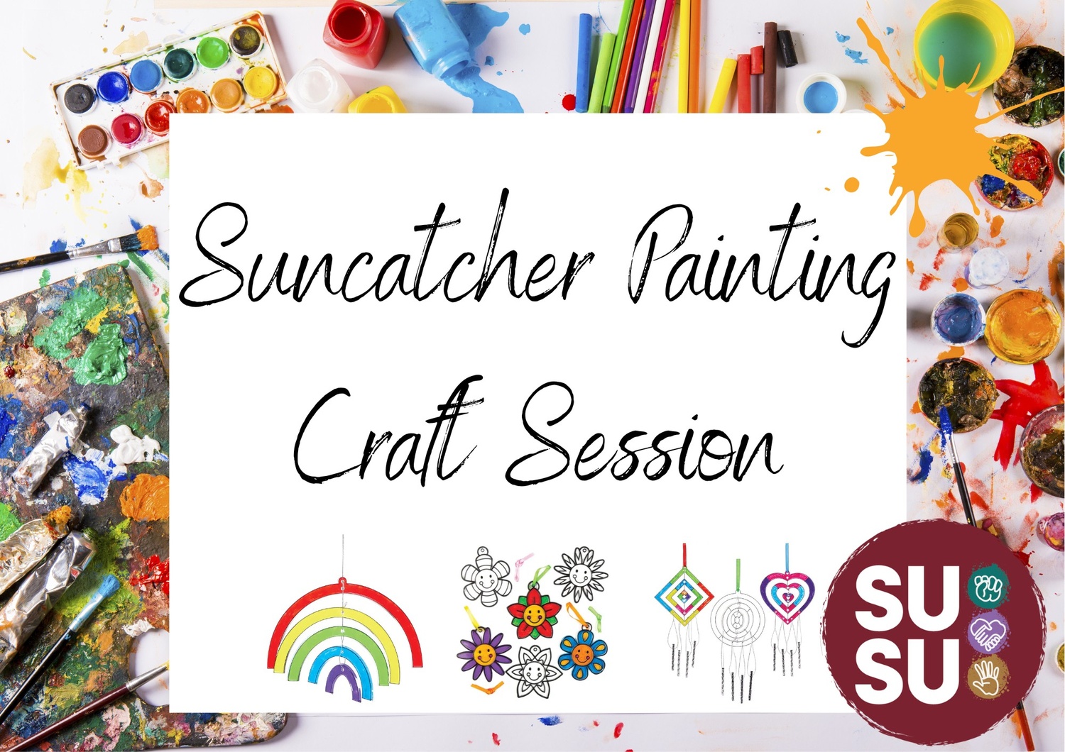 Craft Session: Suncatcher Painting