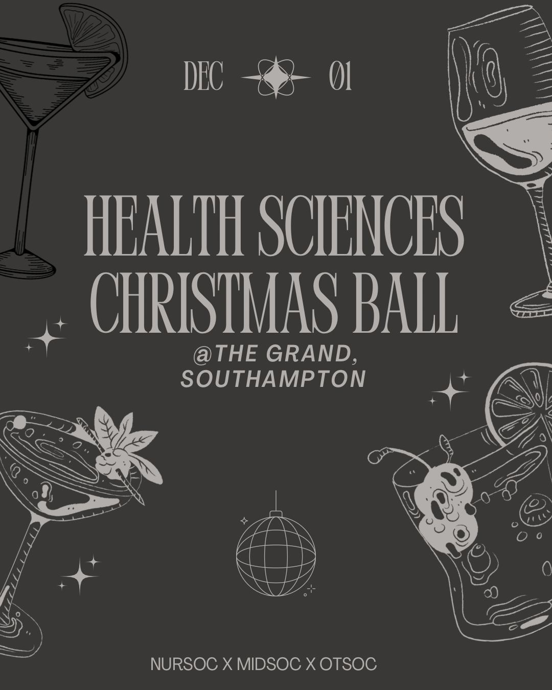 🎄✨ HEALTH SCIENCES CHRISTMAS BALL 2025 🪩