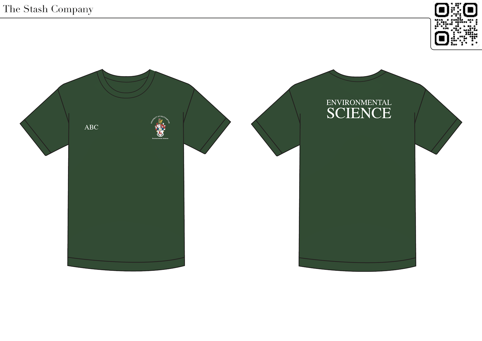 ENVSSOC Green T-Shirt 