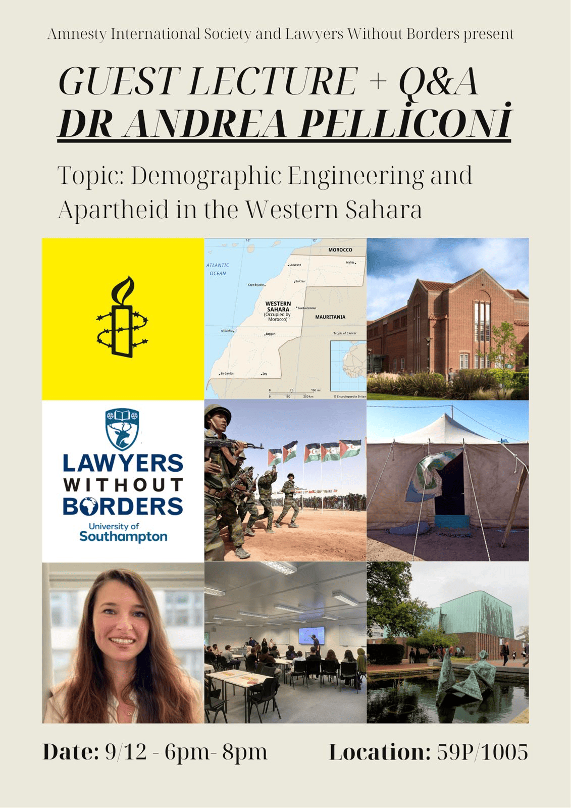 Amnesty International x Lawyers Without Borders Event