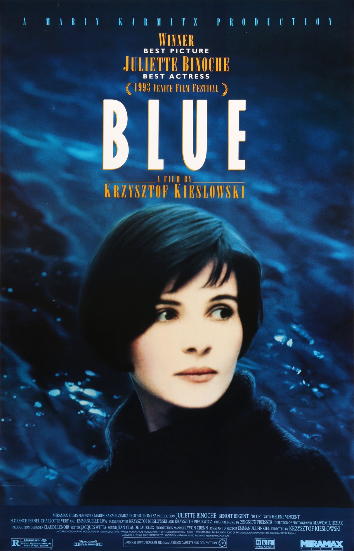 Union Films - Three Colours: Blue (1993) - Phoenix Films