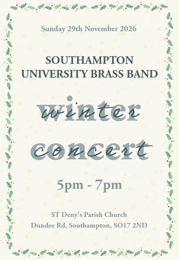 Southampton University Brass Band Winter Concert 2026
