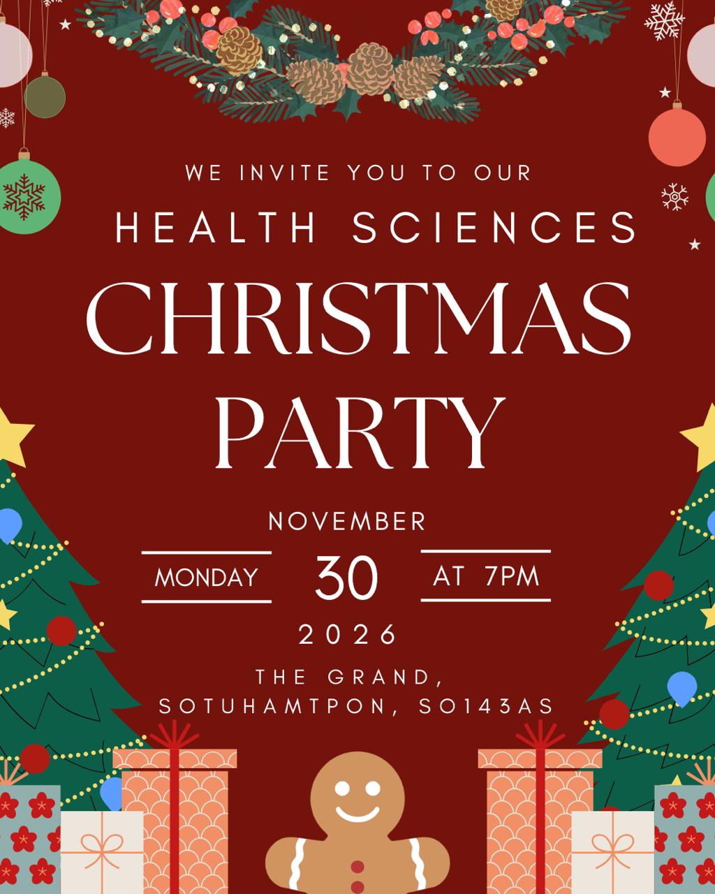Health Science Christmas Ball 🌟